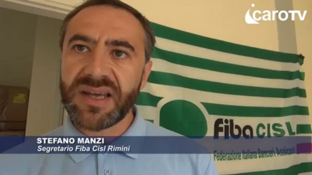 Icaro Tv. Allarme rapine, parla il segretario della Fiba Cisl Rimini