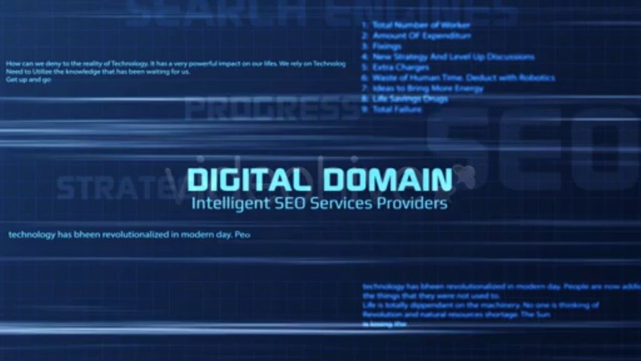Digital Domain - After Effects Template
