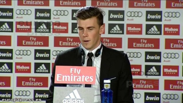 Presentación de Gareth Bale