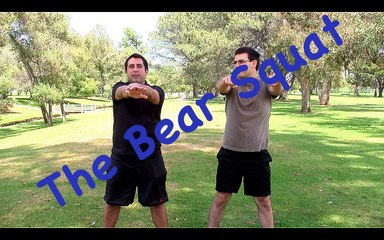 The Bear Squat- Bearobics: A Beary Good Workout