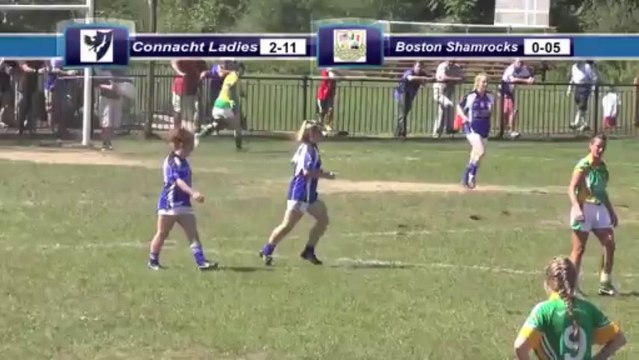 Connacht Ladies (4-14) -v- Boston Shamrocks (0-07) Boston Senior Ladies Final 2013