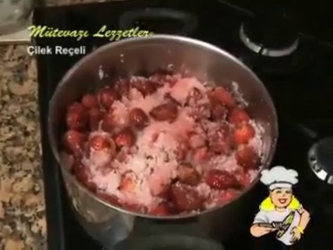 Çilek Reçeli Tarifi - Nefis Yemek Tarifi