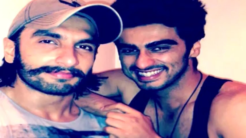Ranveer and Arjun bond with SRK