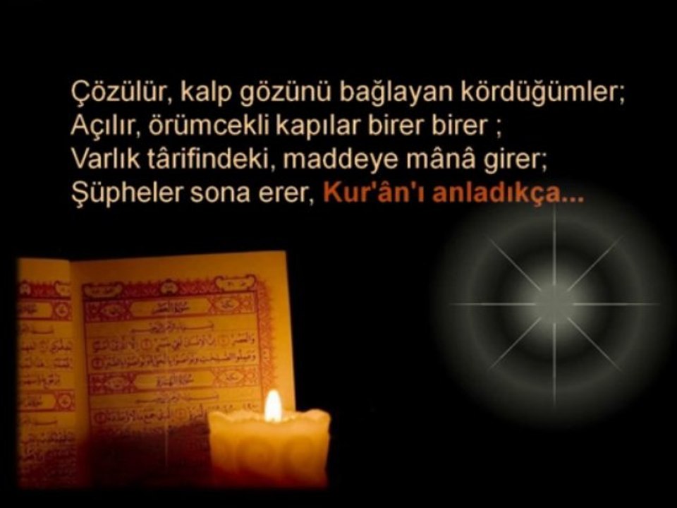 Kur'ân'ı Anladıkça (şiir) - Cengiz Numanoğlu