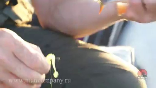 МК : Ловля окуня на оснастку дроп шот видео Full HD