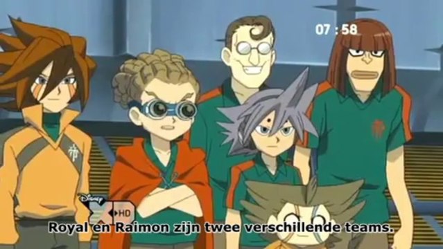 Inazuma Eleven - 56 - Wedstrijd! Mark tegen Axel!!