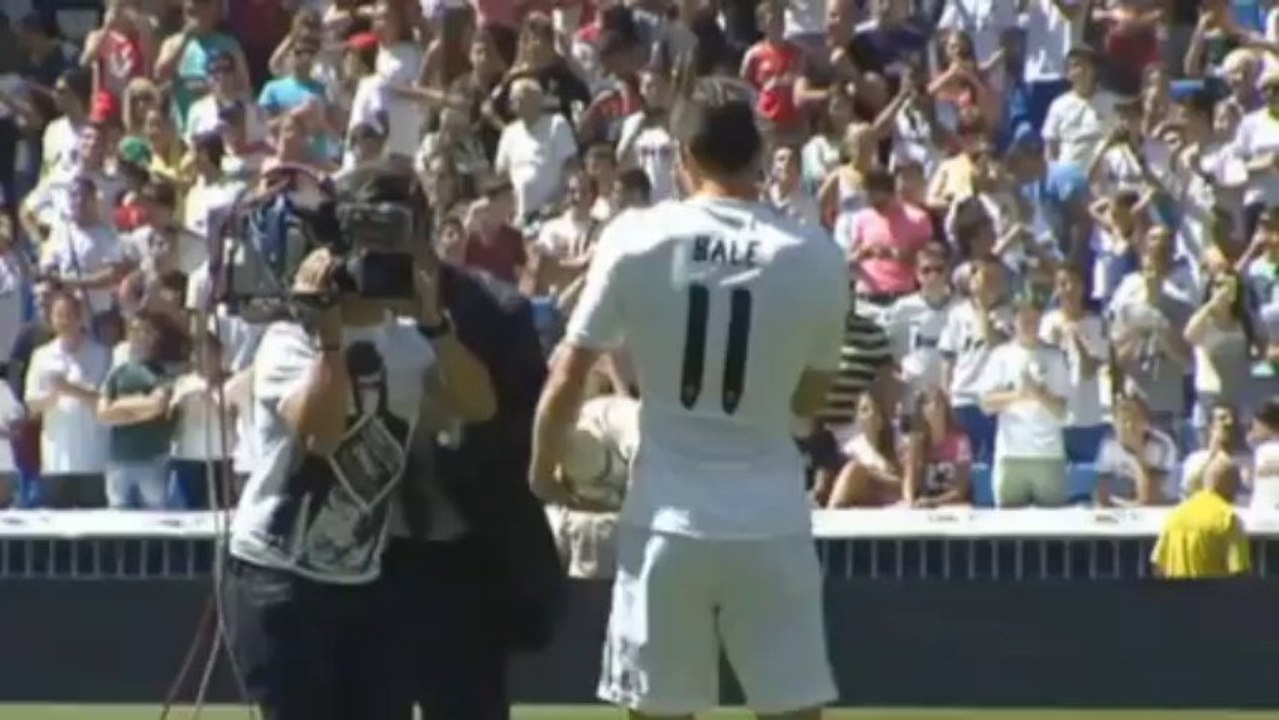 Bale vorgestellt: 'Real ist mein Traumverein'