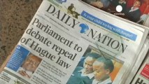Le Kenya veut quitter la Cour pénale internationale