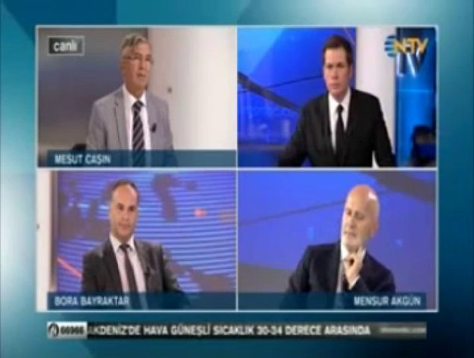 Prof.Dr.Mesut Hakkı Caşın NTV'de ' Mehmet'in süngüsü neresine girer bilemem artık.'