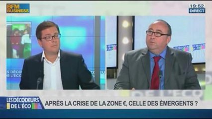 Après la crise de la zone €, celle des émergents ? dans Les décodeurs de l'éco - 05/09 3/5