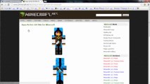 Aqua Archer Girl Skin for Minecraft