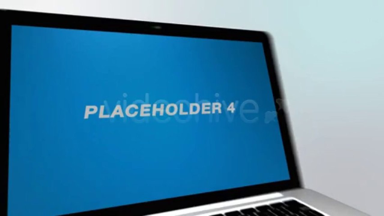 Laptop Presenter - After Effects Template