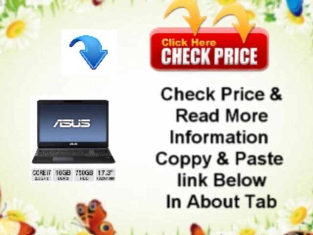 ASUS 17.3" Core i7 750GB HDD Gaming Notebook
