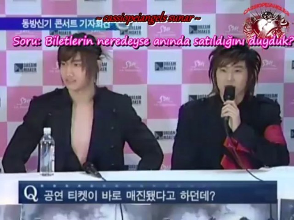 20070223 TVXQ 2. Konserleri Basın Konferansı