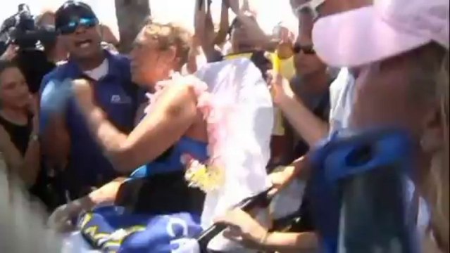 Swimmer makes it from Cuba to Florida without shark cage