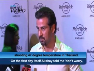 Ronit enjoyed action stunts with Akshay