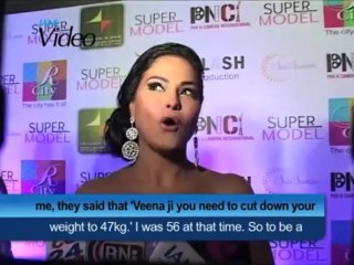 Veena shed 9 kilos for Supermodel
