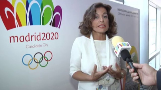 Ana Botella: Gracias a todos los deportistas por su apoyo