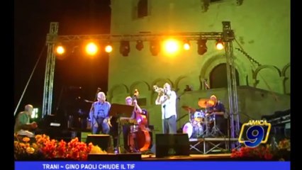 Trani | Gino Paoli chiude il TIF