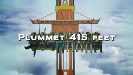 Parc d'Attraction de folie! Zumanjaro Drop of Doom.