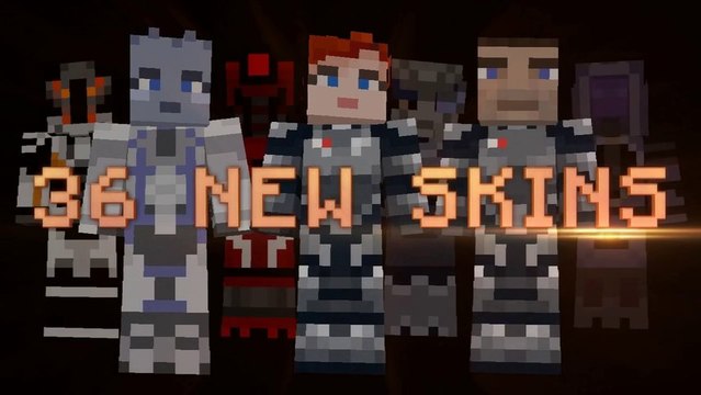 Minecraft: Xbox 360 Edition | Mass Effect - Mash Up Trailer [EN] | HD