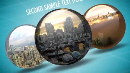 Glass Orbs Opener - After Effects Template