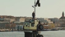 Volvo President Stands On Truck Hanging From Giant Crane Commercial