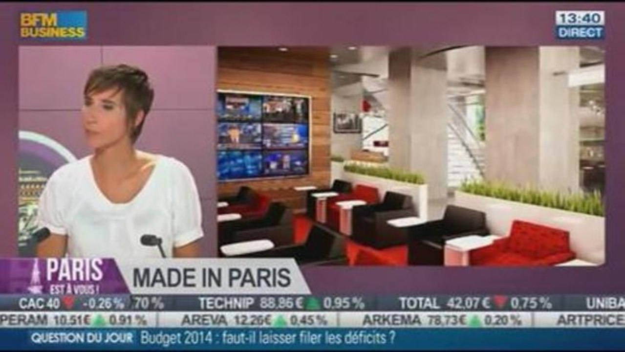 Made in Paris : Frédéric Bleuse, Regus, dans Pa...