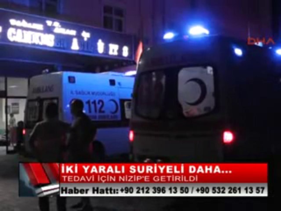 03-İKİ YARALI SURİYELİ DAHA