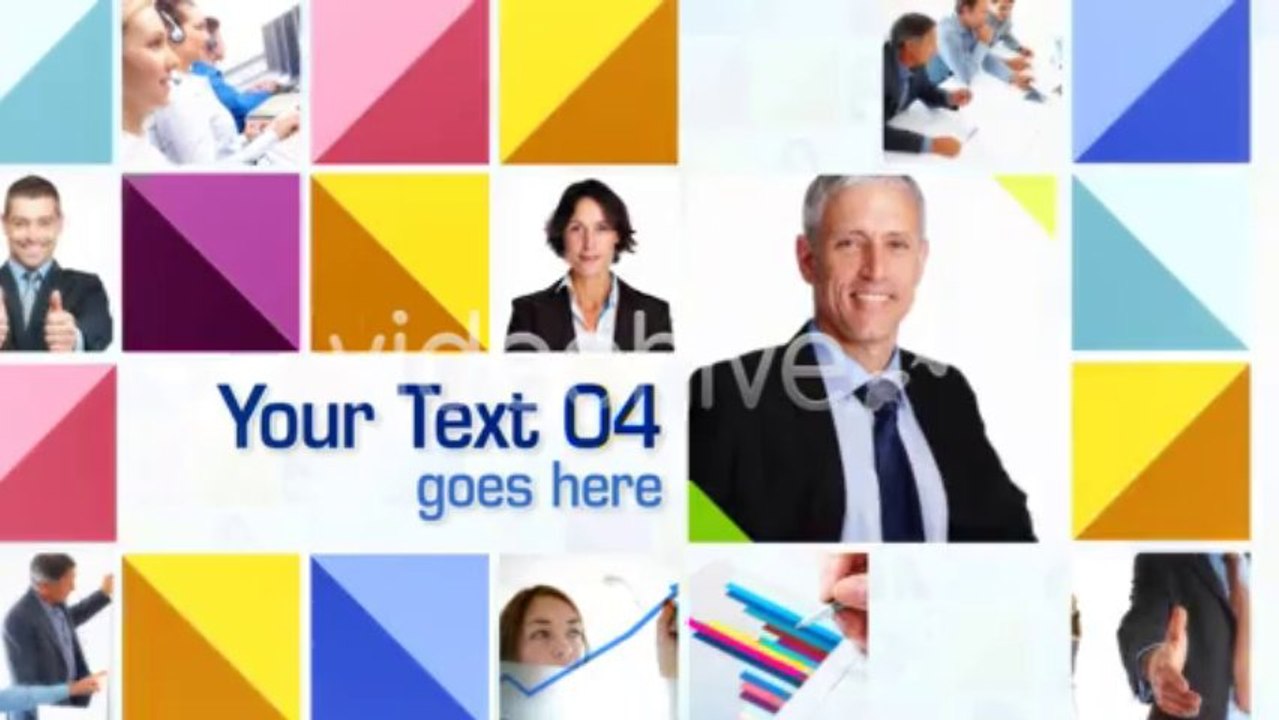 Colorful Mozaik - After Effects Template