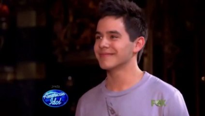 01-12 David Archuleta - Top 6 - THINK OF ME hdtv