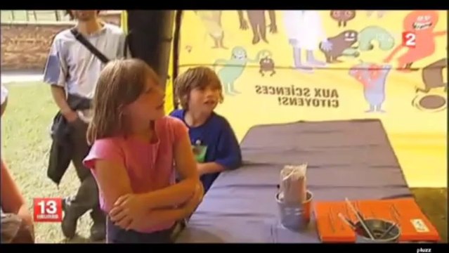 Passage du Science Tour sur le JT 13H de France 2