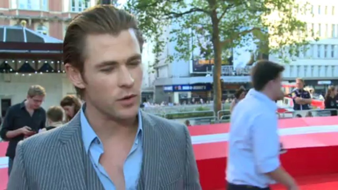 Chris Hemsworth at Rush film premiere