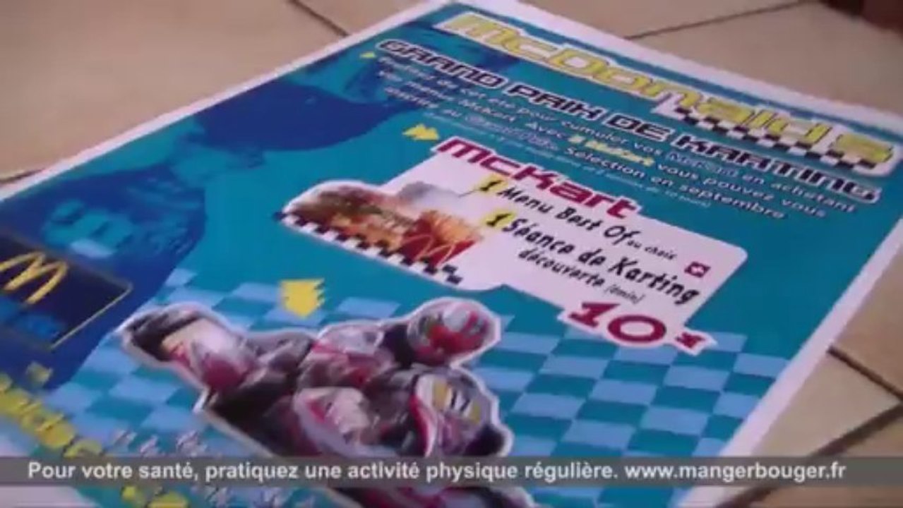 1 Menu Best Of + une séance de Karting = 10 euros !