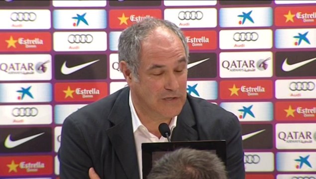 Zubizarreta dice que el Barcelona hizo todo lo posible para incorporar al brasileño Thiago Silva