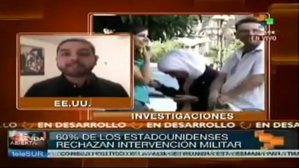 EE.UU.: Evaluará comisión del senado posible ataque a Siria