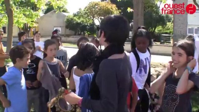 Animations sur le temps de midi à l'école La Poterie de Rennes