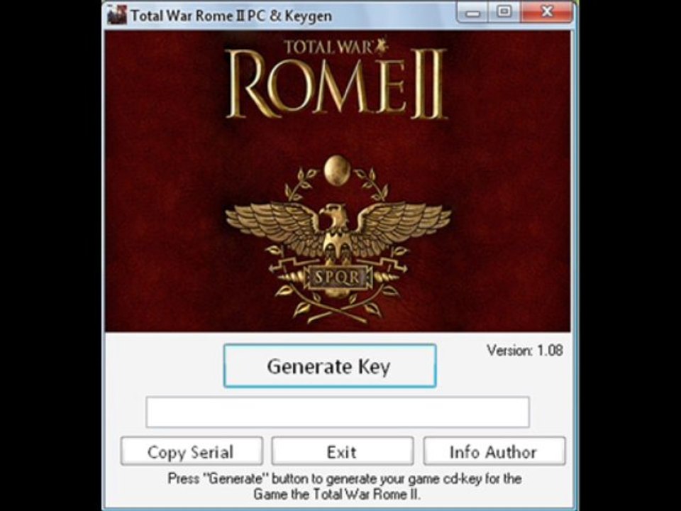 download free Total War Rome II cd steam key generator