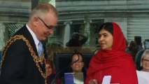 Malala opens Europe's largest public library