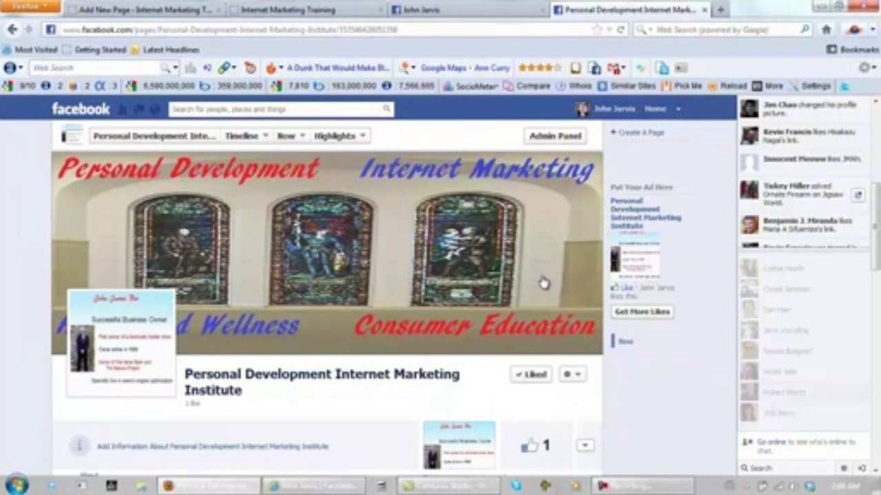 How To Build Your Own Facebook Fan Page Part 2