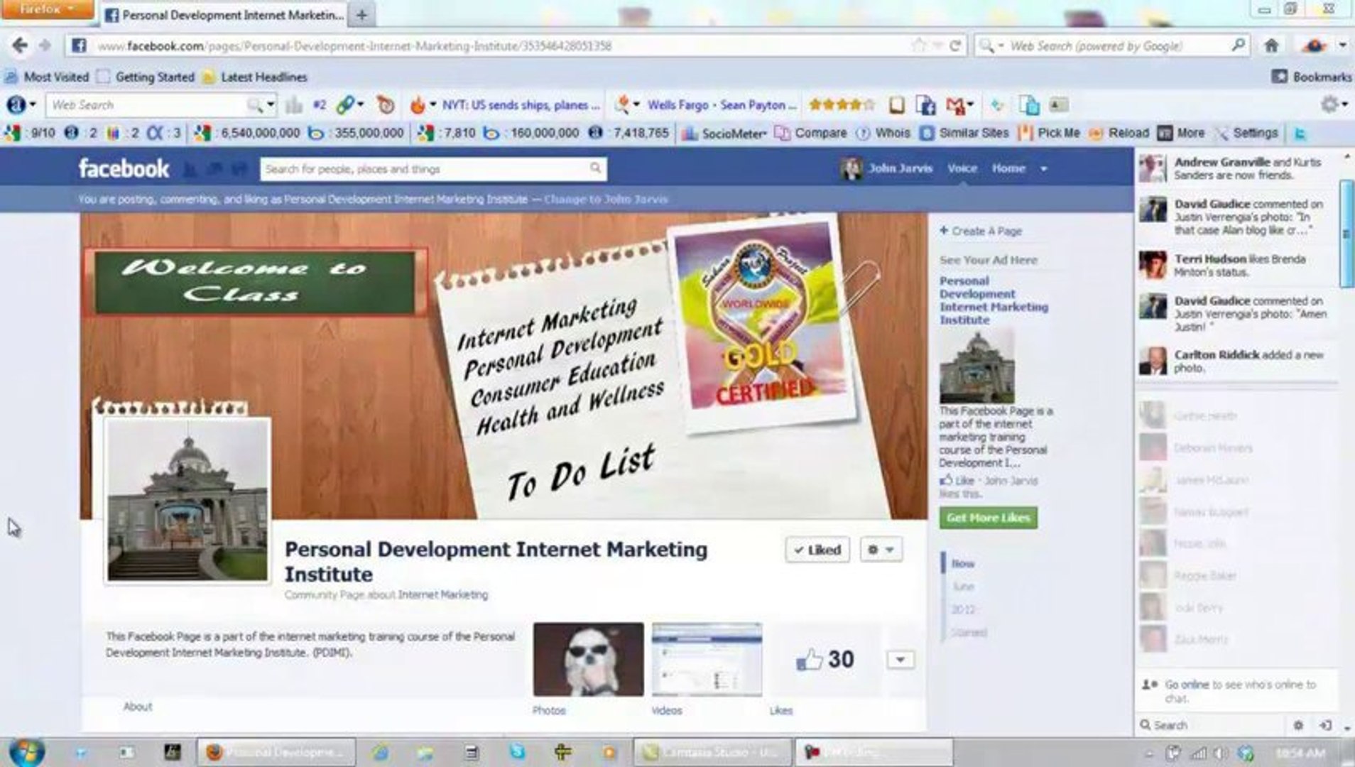 ⁣How To Build Your Own Facebook Fan Page Part 5