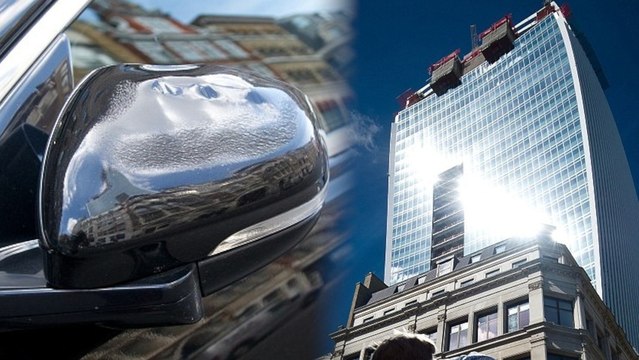 Skyscraper Melts Cars With Reflected Light