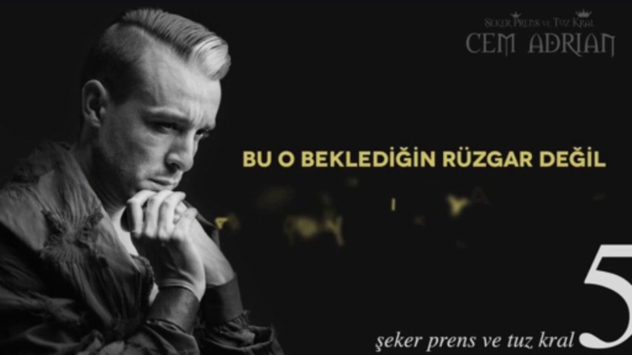 Cem Adrian - Şeker Prens Ve Tuz Kral (Lyric Video)