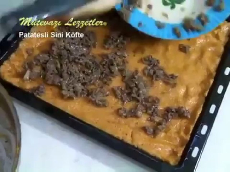 Patatesli Sini Köfte Tarifi - Nefis Yemek Tarifi
