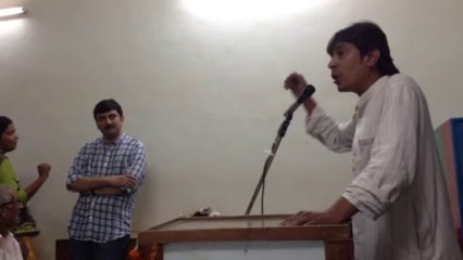 "Insan yahan bhi mar raha hai, wahan bhi" - Anshu Malviya at the PIPFPD seminar in Allahabad, Aug 15, 2013