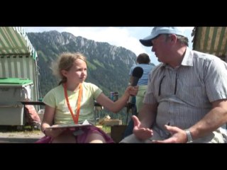 Les mini-reporters en Vallée d'Aulps