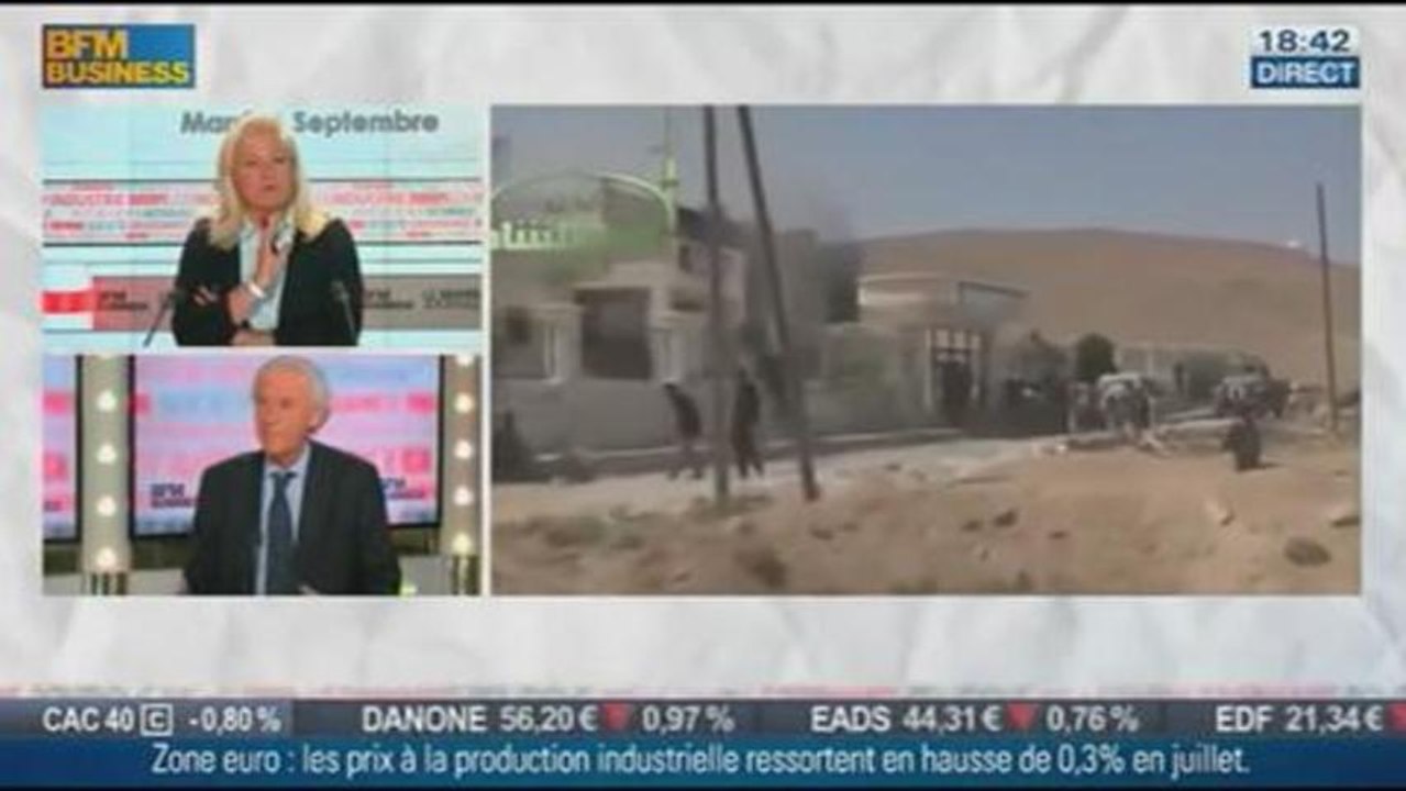 Axel Poniatowski, député UMP et vice-président de la commission des affaires étrangères de l'Assemblée, dans Le Grand Journal - 03/ 09 3/4