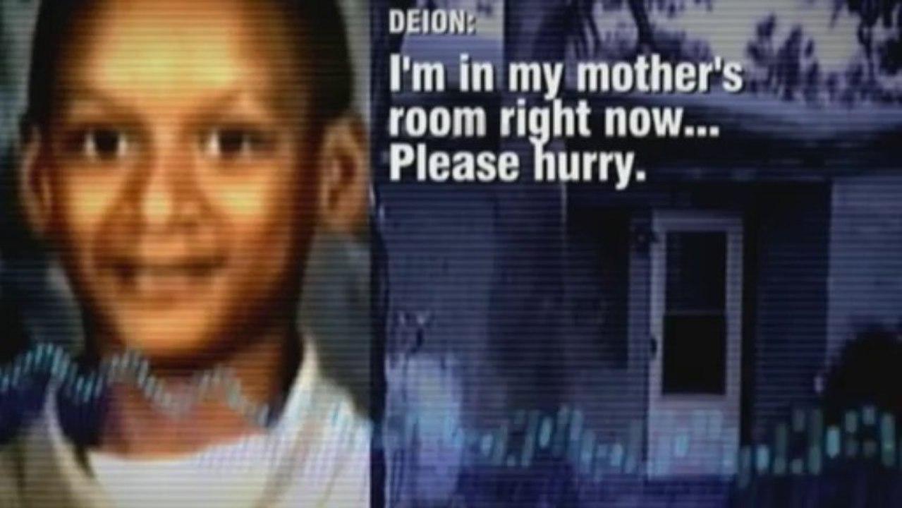 Bold 911 call as boy faces burglars