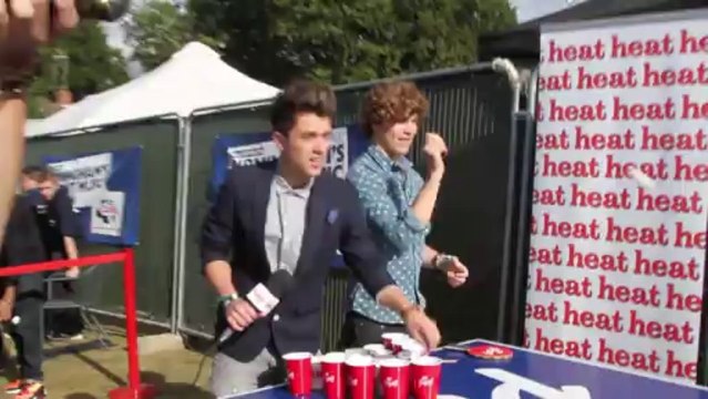 Union J show us their new tattoos and cause mayhem playing ping pong - Fusion Festival