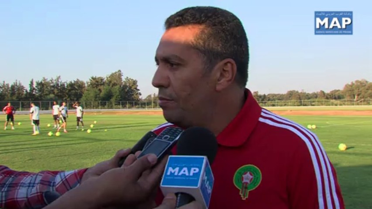 حصة تدريبية للمنتخب الوطني تحضيرا للقاء ساحل العاج